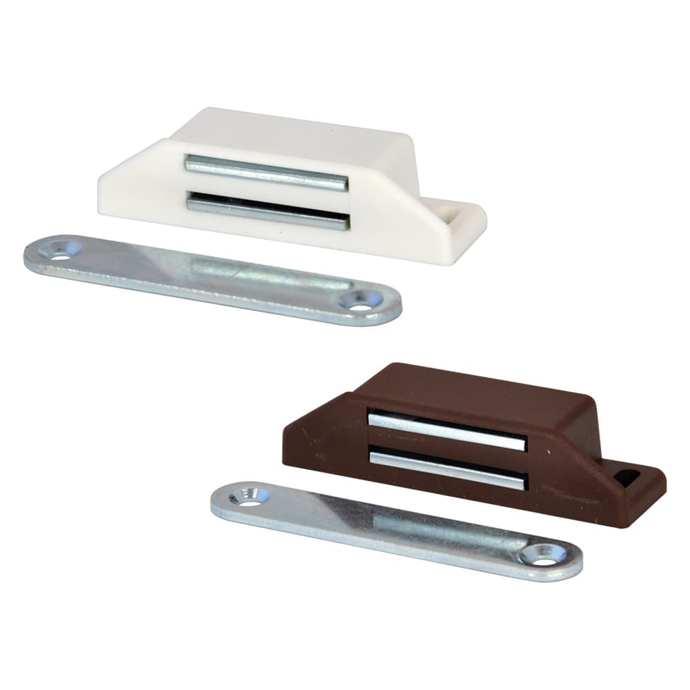 CHIUSURA MAGNETICA mm 19 x  65 marrone (50 PZ)