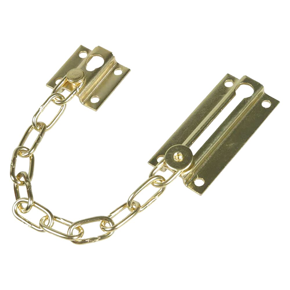 CATENA DI SICUREZZA PER PORTA finitura ottonata (12 PZ)