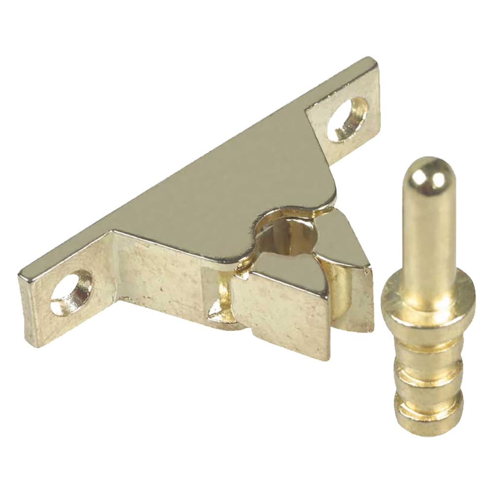 FERMAPORTA A PINZA nichelato (50 PZ)