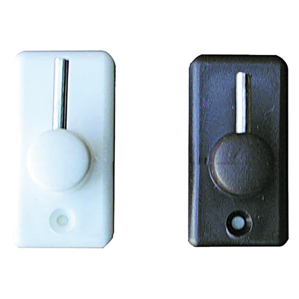 GANCIO ADESIVO IN PLASTICA PER BRIS BRIS bianco (100 PZ)