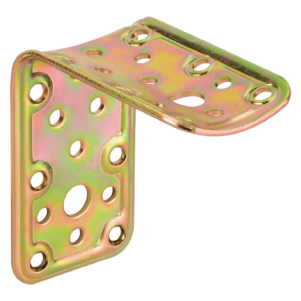 GIUNZIONE AD ANGOLO PER LEGNO PIANO/TONDO ART.910 mm 80 x 80 (25 PZ)
