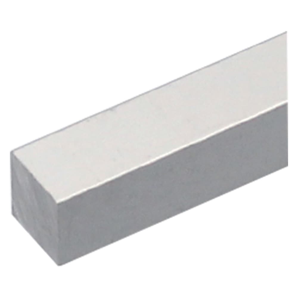 PROFILO PER FAI DA TE QUADRO PIENO mm 10 x  10 - mt 1 col.argento (8 PZ)