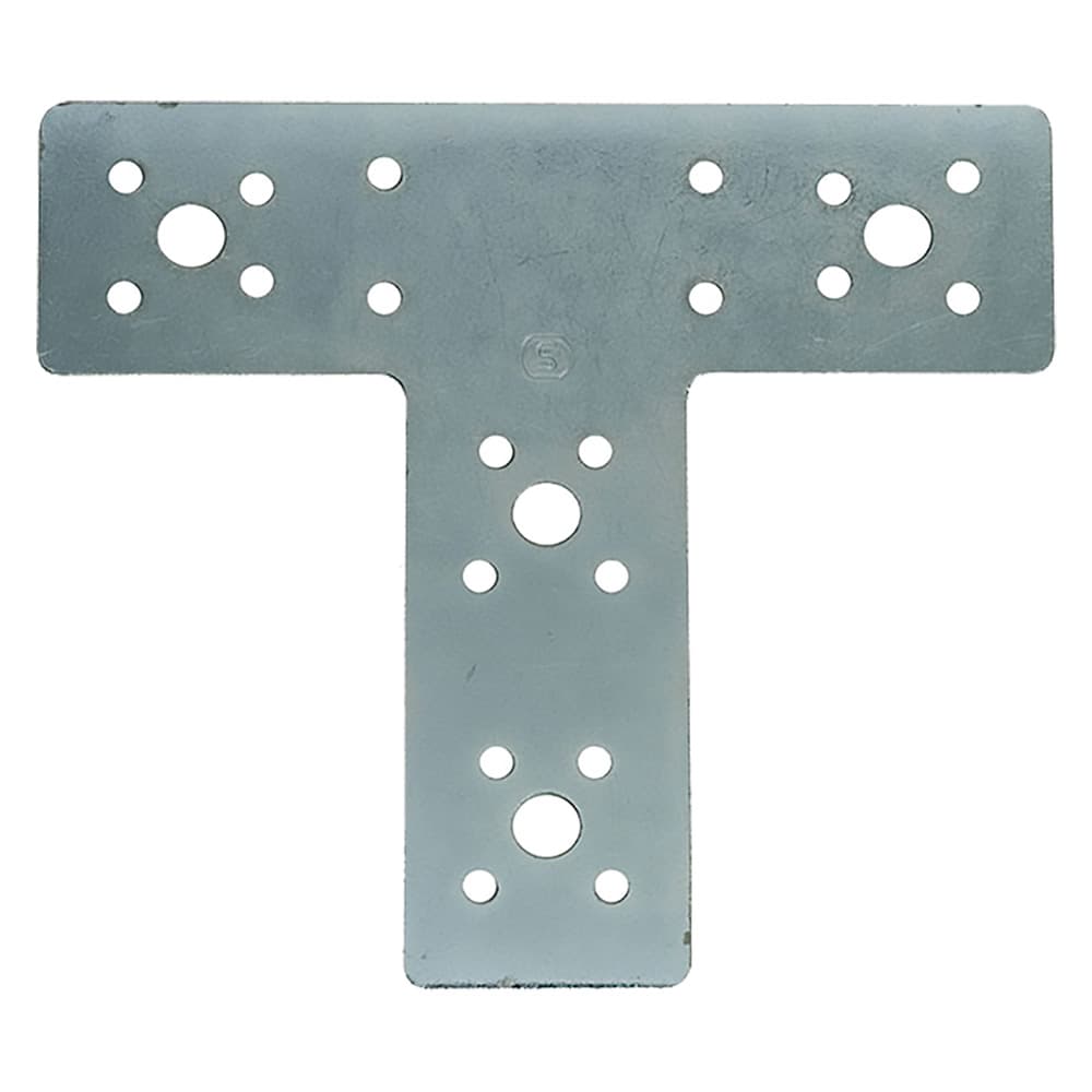 GIUNZIONE A 'T' mm 160 x 100 x 45 - foro Ø 10,5 (20 PZ)