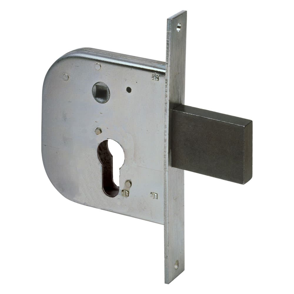 SERRATURA DA INFILARE PER FERRO ART. 42312 E50 - 1 mandata (2 PZ)