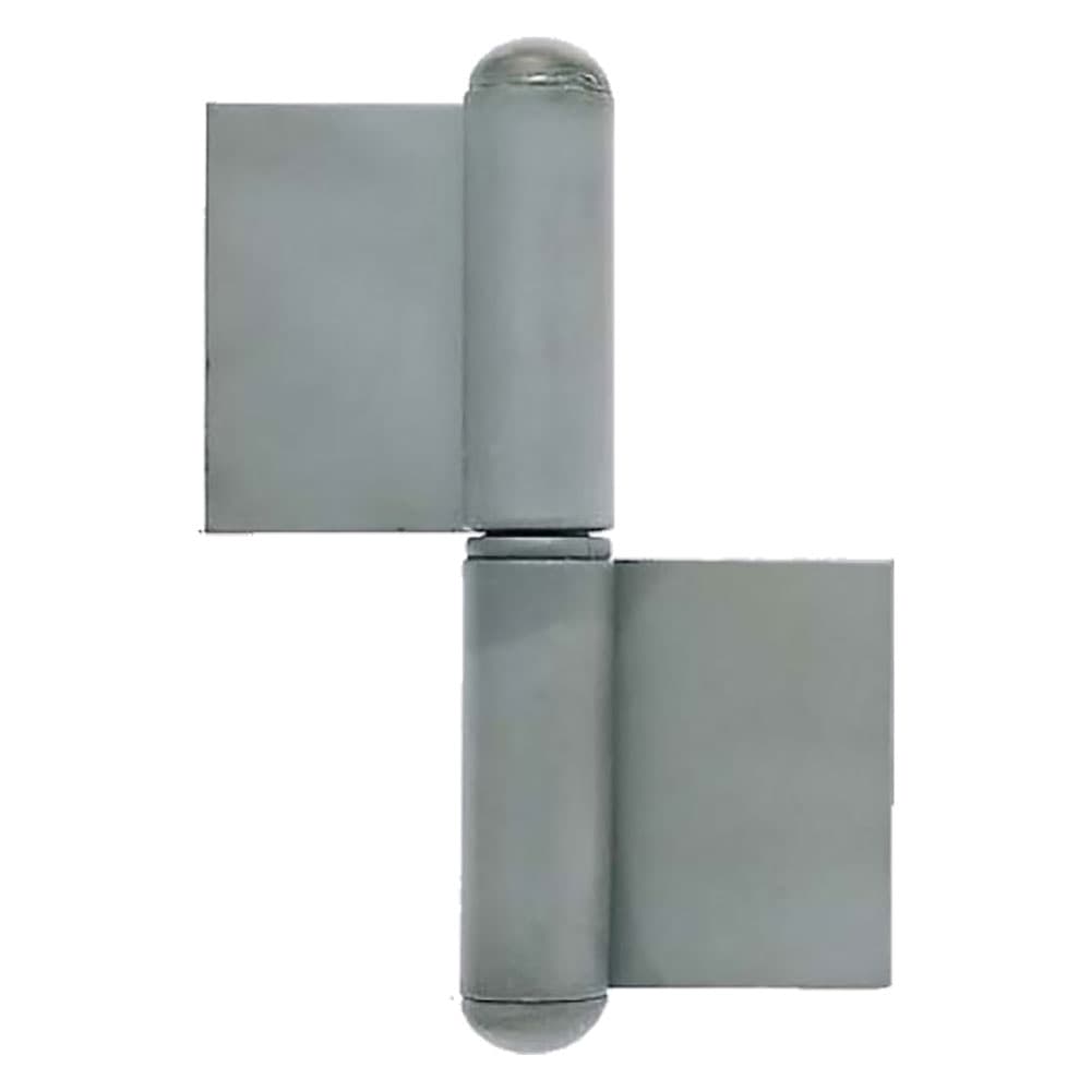 CERNIERA IN ACCIAIO ART.1222 destra - mm 82 x 72 - ali 40 mm (40 PZ)