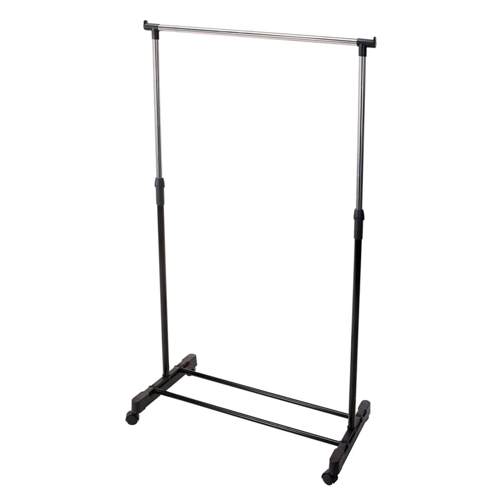 APPENDIABITO SINGOLO 'STORAGE' cm 80 x 43 x h 90>165 - nero