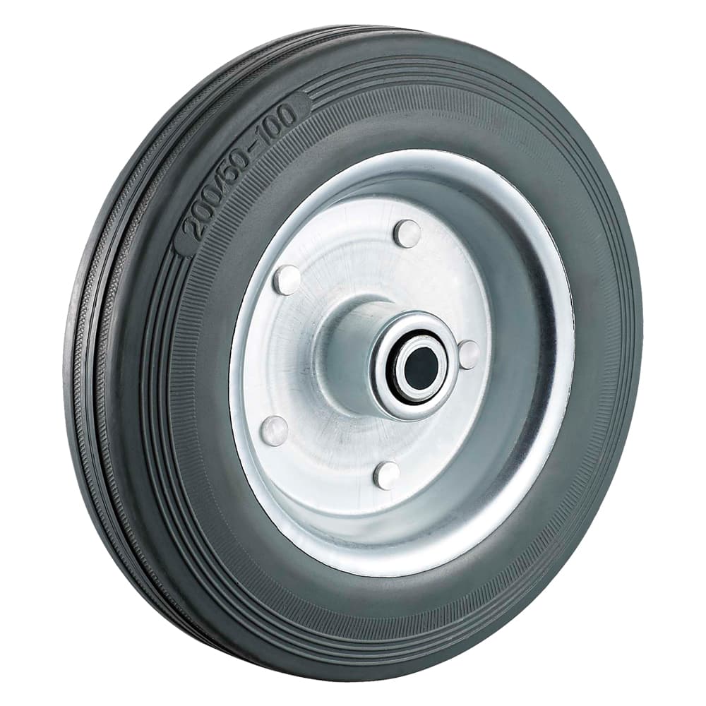 RUOTA PER CARRELLI ø mm 200 - capacità kg 120