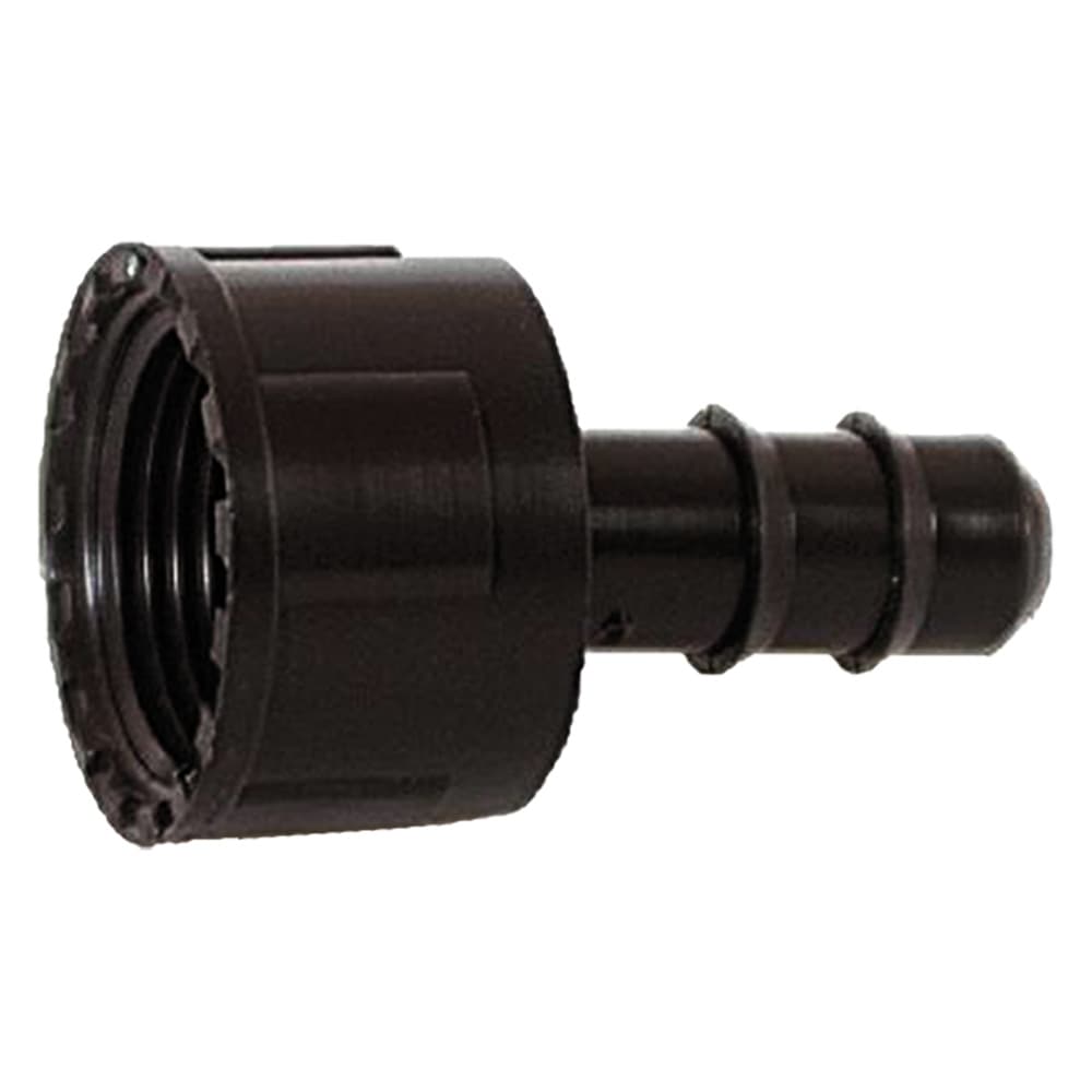 RACCORDO PORTAGOMMA CON GHIERA FEMMINA ø 16 x  3/4 (100 PZ)