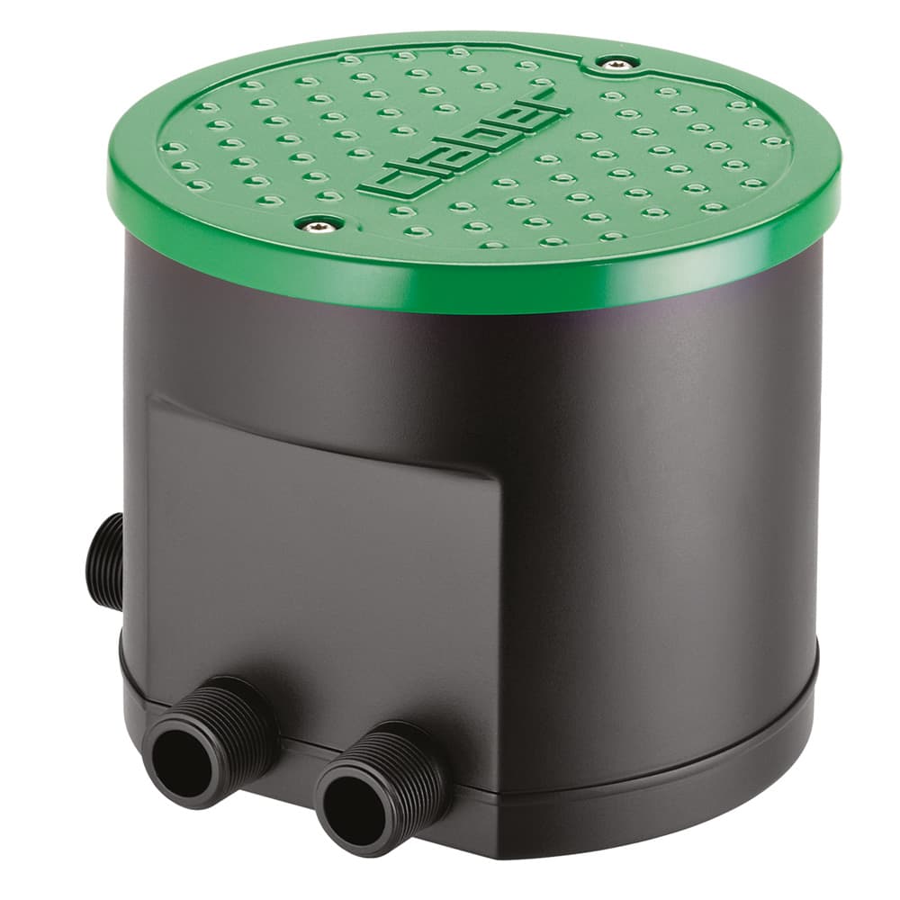 POZZETTO CIRCOLARE CON PROGRAMMATORE 'HYDRO 4' Art. 90829 - Ø 20 / h.15,3 cm
