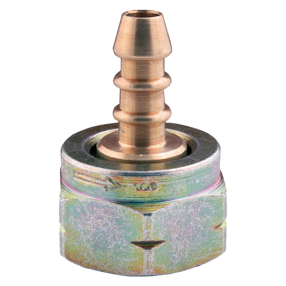 RACCORDO PORTAGOMMA + DADO 1/2 F SX x 10 per GPL (6 PZ)