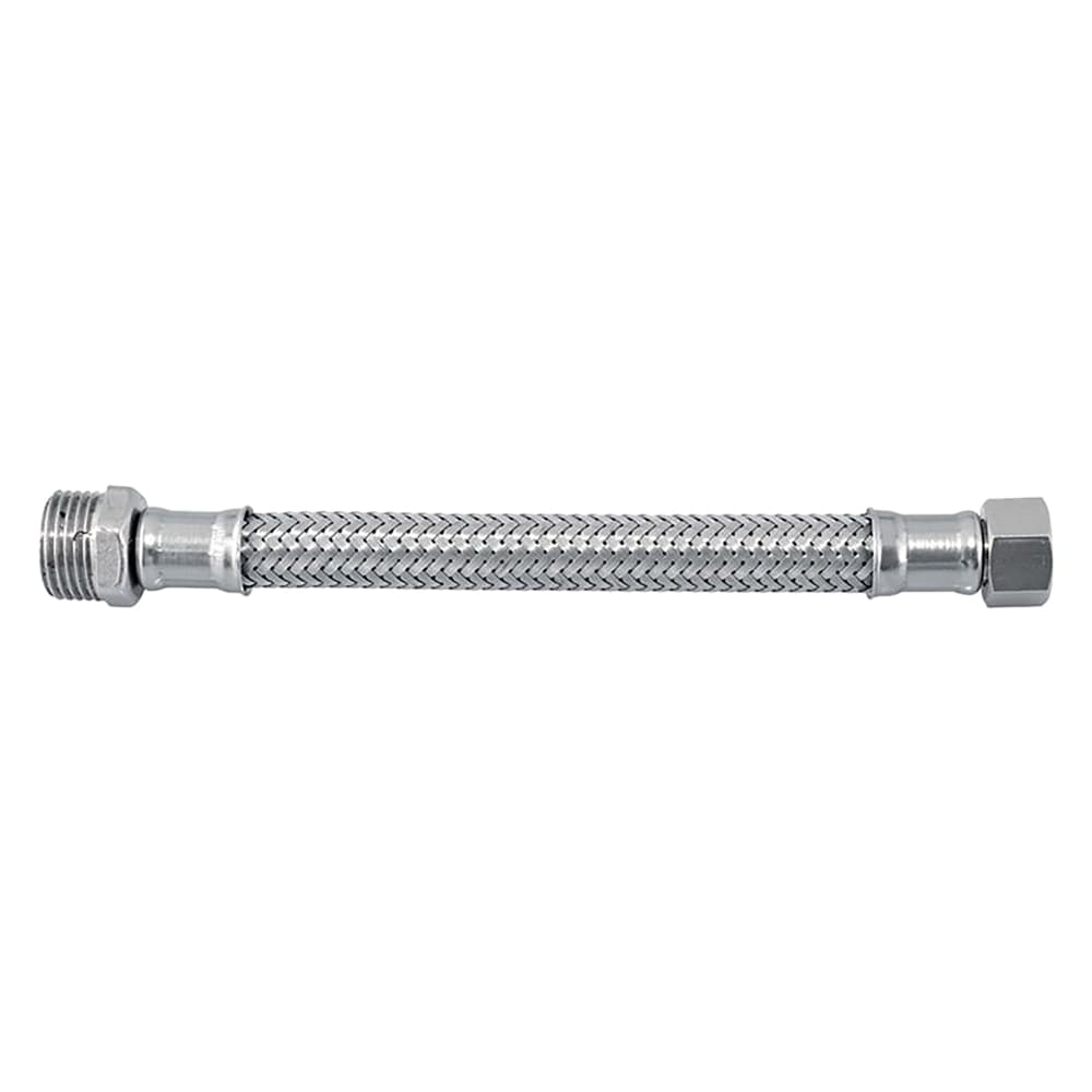 FLESSIBILE IN ACCIAIO INOX cm 25 M 3/8 x 1/2 F