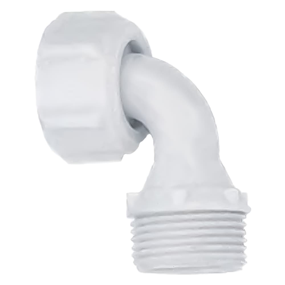 RACCORDO PER TUBO LAVATRICE/LAVASTOVIGLIE F 3/4' x M 3/4'