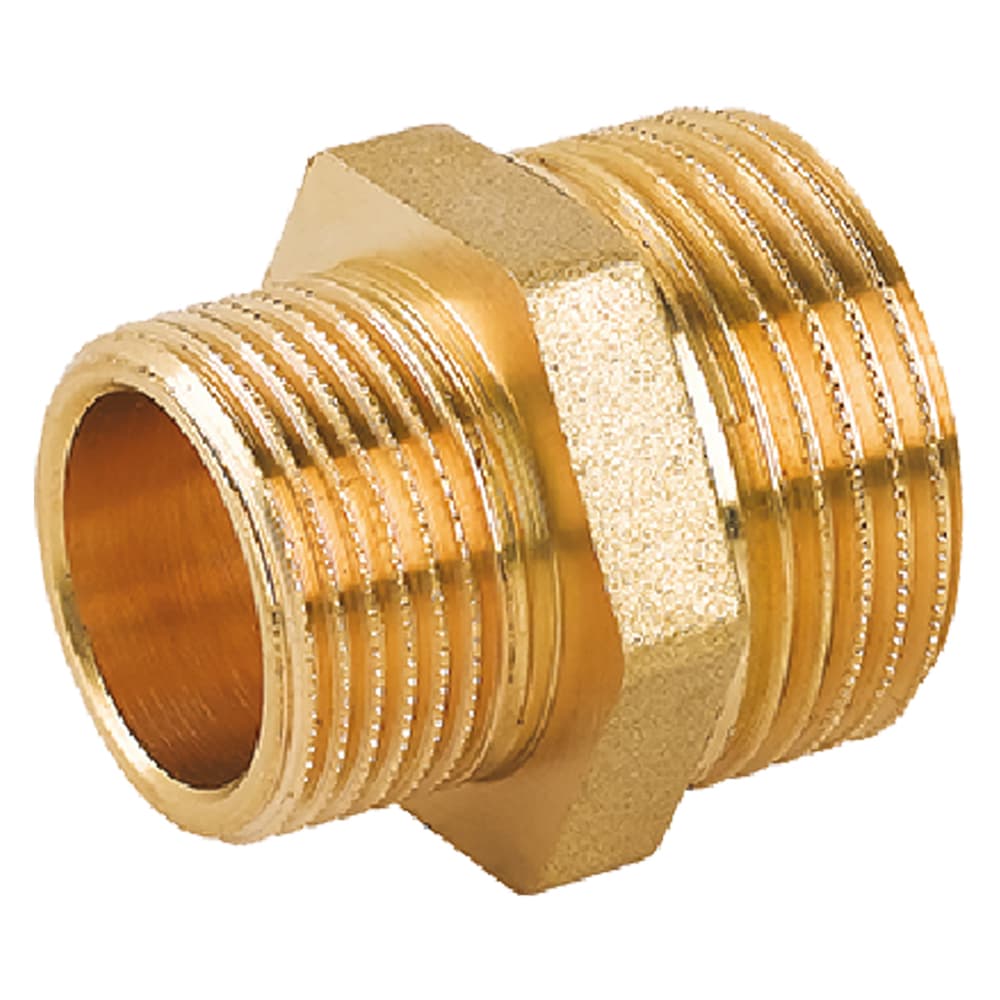 RACCORDO NIPPLO RIDOTTO 'ART. 1211' 1/2 x 3/4 (maschio x maschio) (5 PZ)