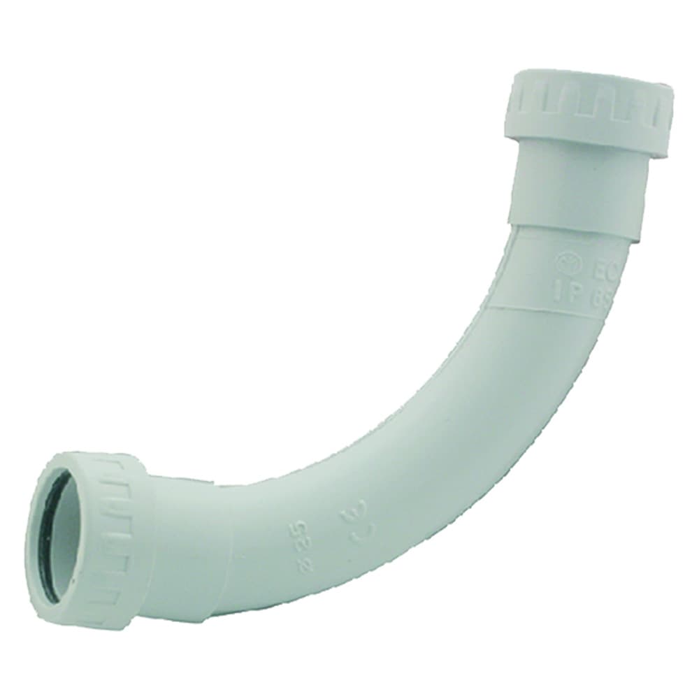 CURVA A 90° PER TUBO RIGIDO ø mm 16 (50 PZ)