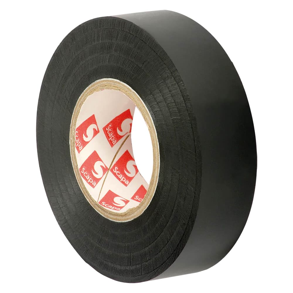 NASTRO ISOLANTE mm. 25 x 25 mt - colore nero (8 PZ)