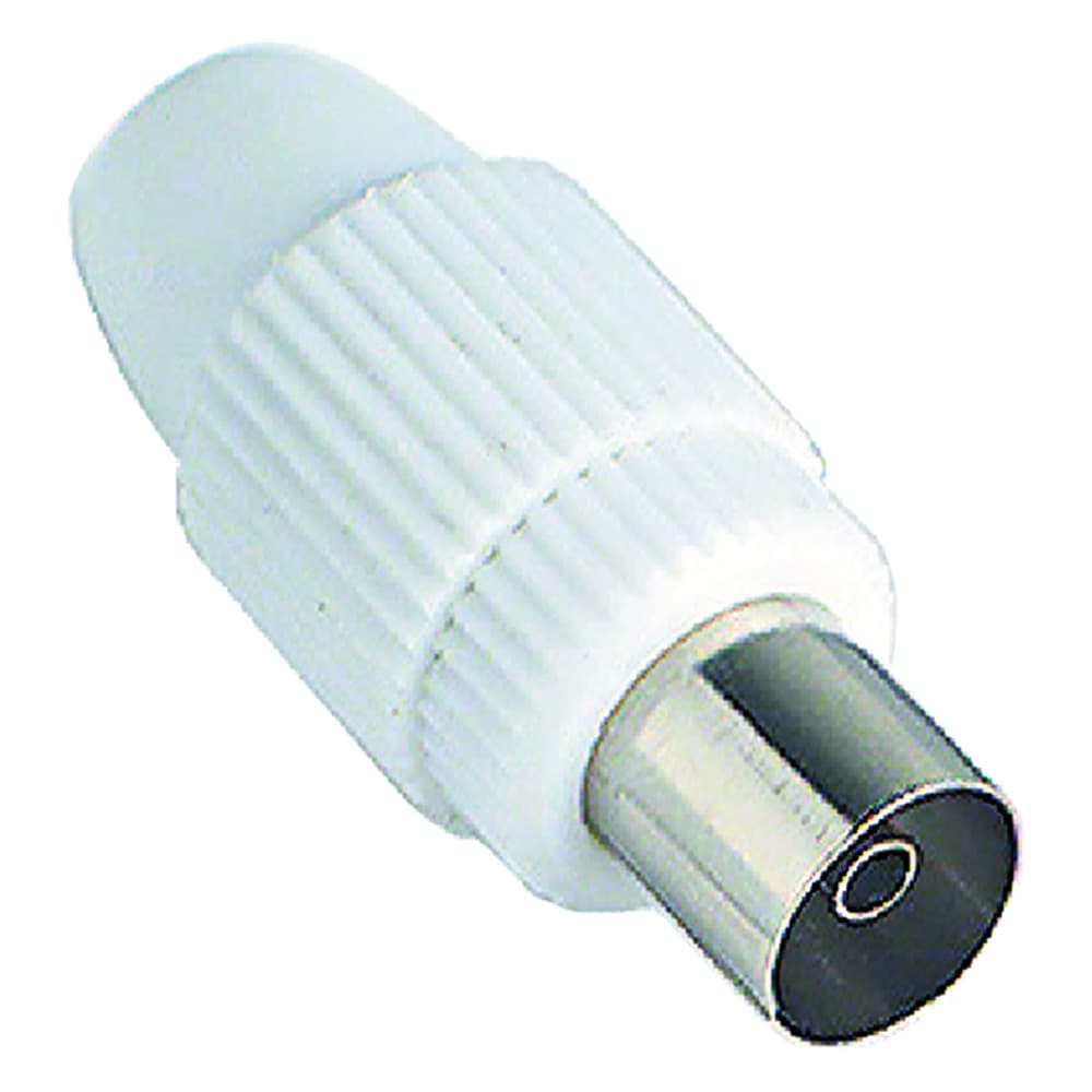 PRESA TV COASSIALE DIRITTA ø mm  9,5 (10 PZ)