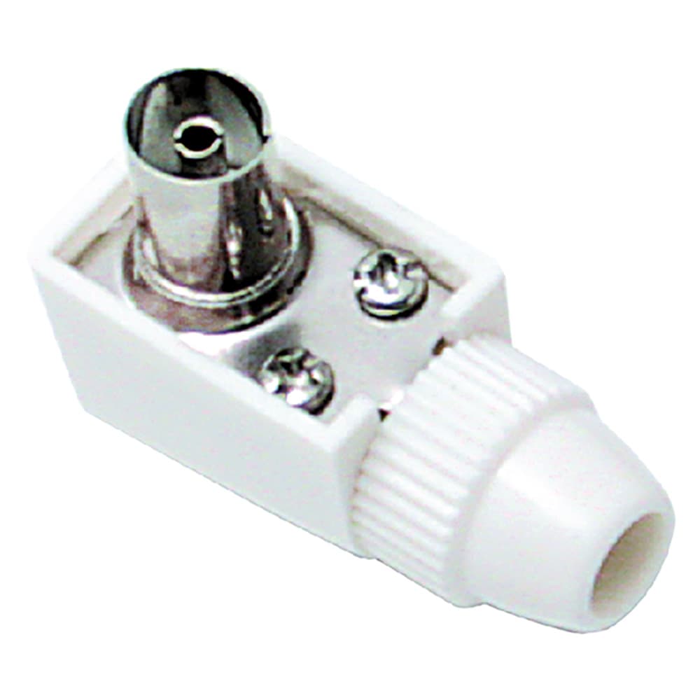 PRESA TV COASSIALE A SQUADRA ø mm  9,5 (10 PZ)