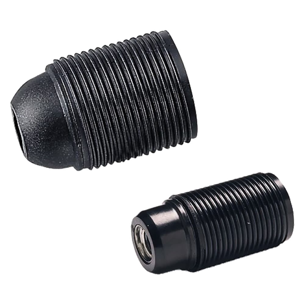 PORTALAMPADA FILETTATO E 27 - colore nero (50 PZ)