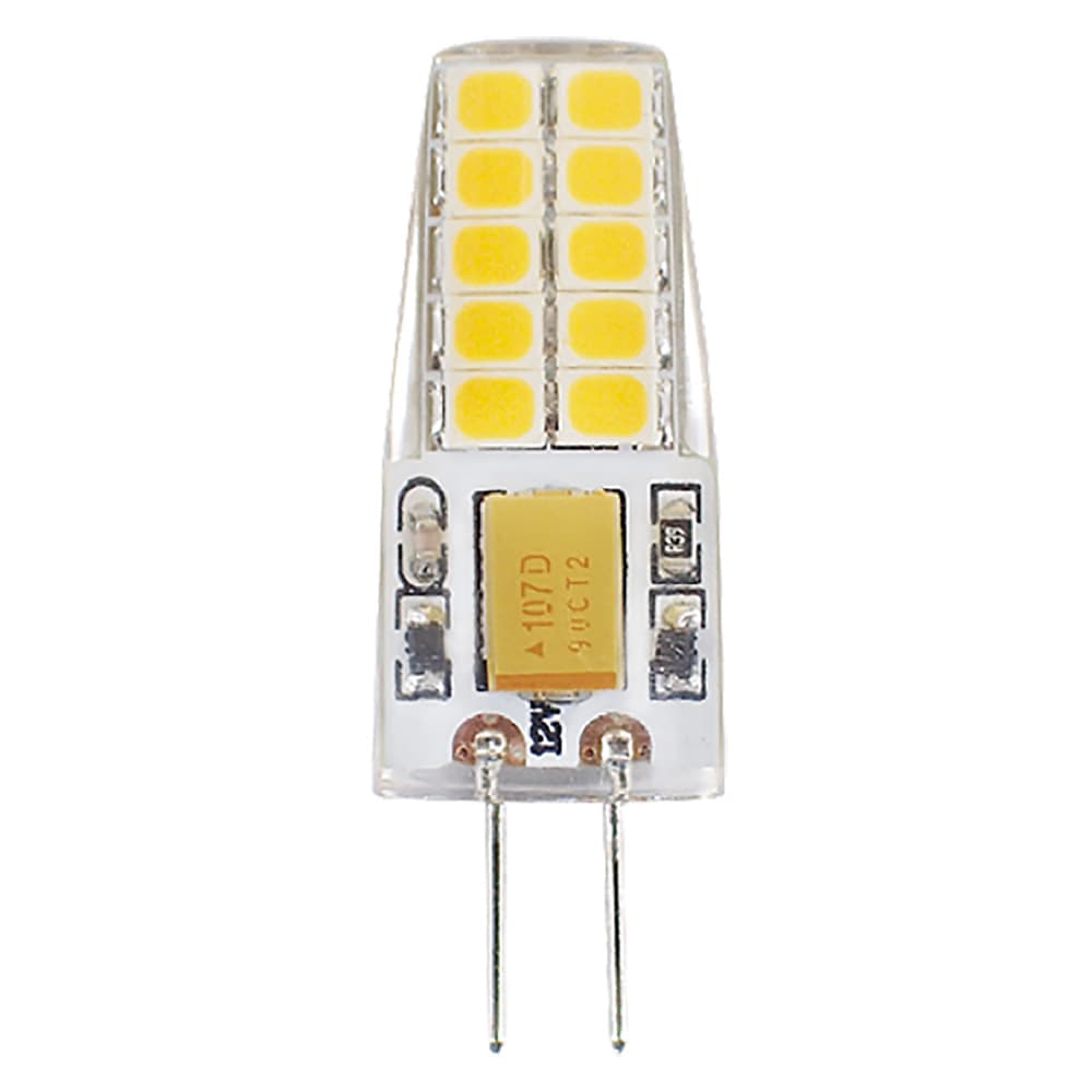 LAMPADA A LED IN SILICONE 'G4' L.NATUR.4000K 2,2 W 230 lumen (25W) (10 PZ)
