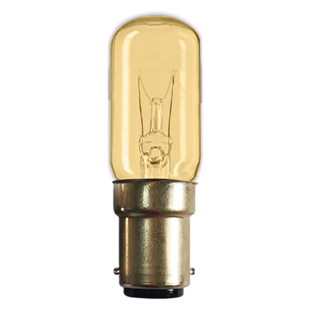 LAMPADINA AD INCANDESCENZA 'TUBOLARE' 15W B15D - mm 17 x  57 (10 PZ)