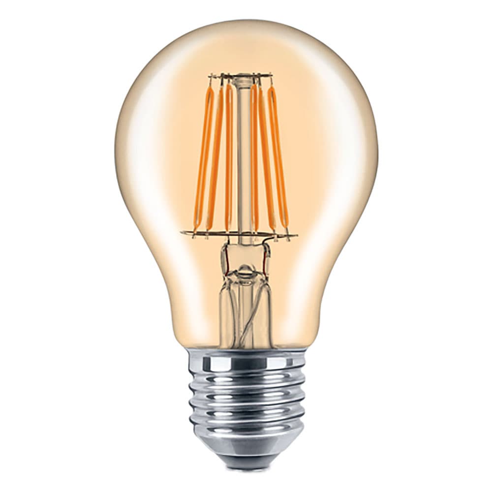 LAMPADA LED A FILAMENTO VINTAGE 'GOCCIA' CALDA 2700K  8W=69W E27 - lm 950 (10 PZ)
