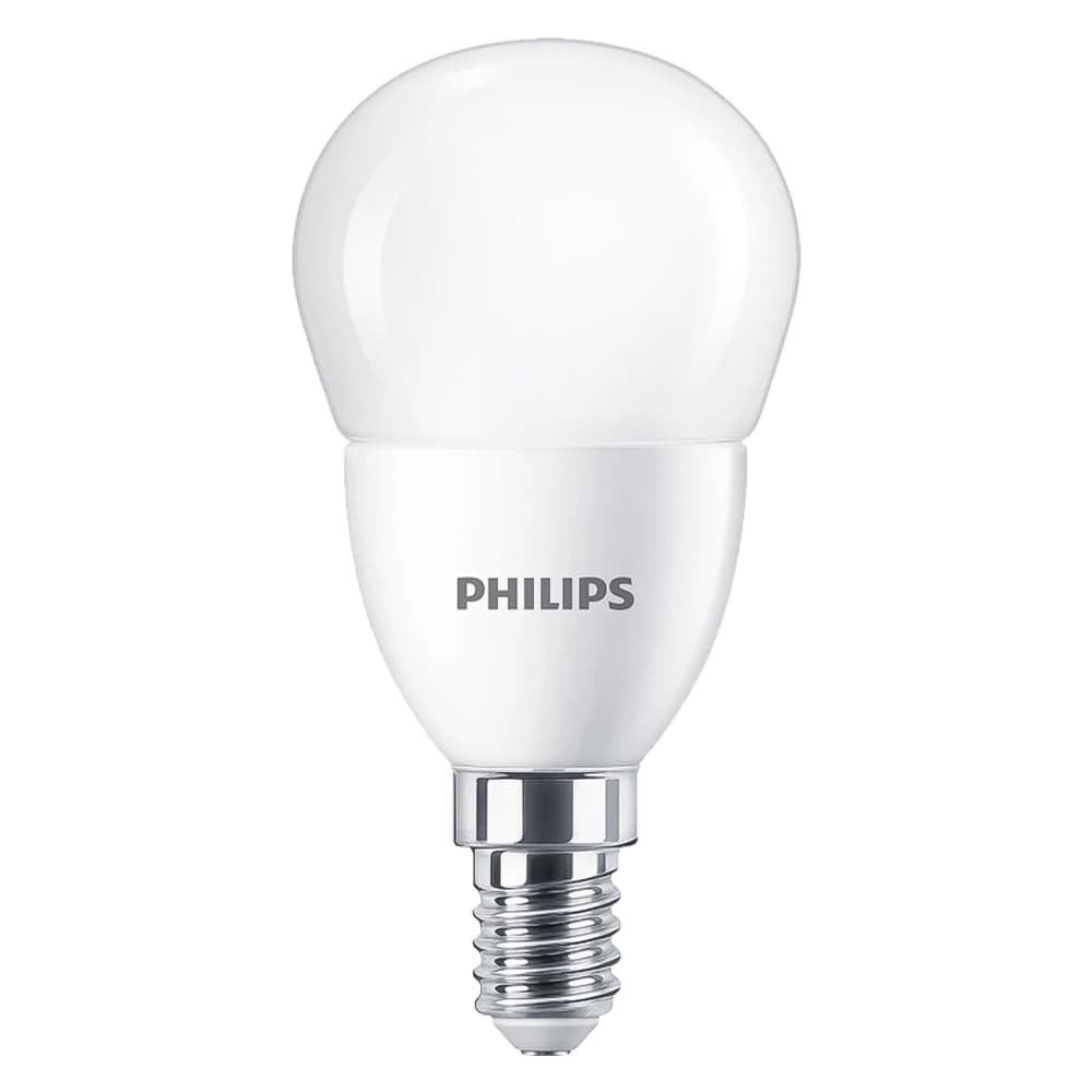 LAMPADA A LED 'SFERA' CALDA 2700K 7 W=60W E14 - 806 lm (4 PZ)