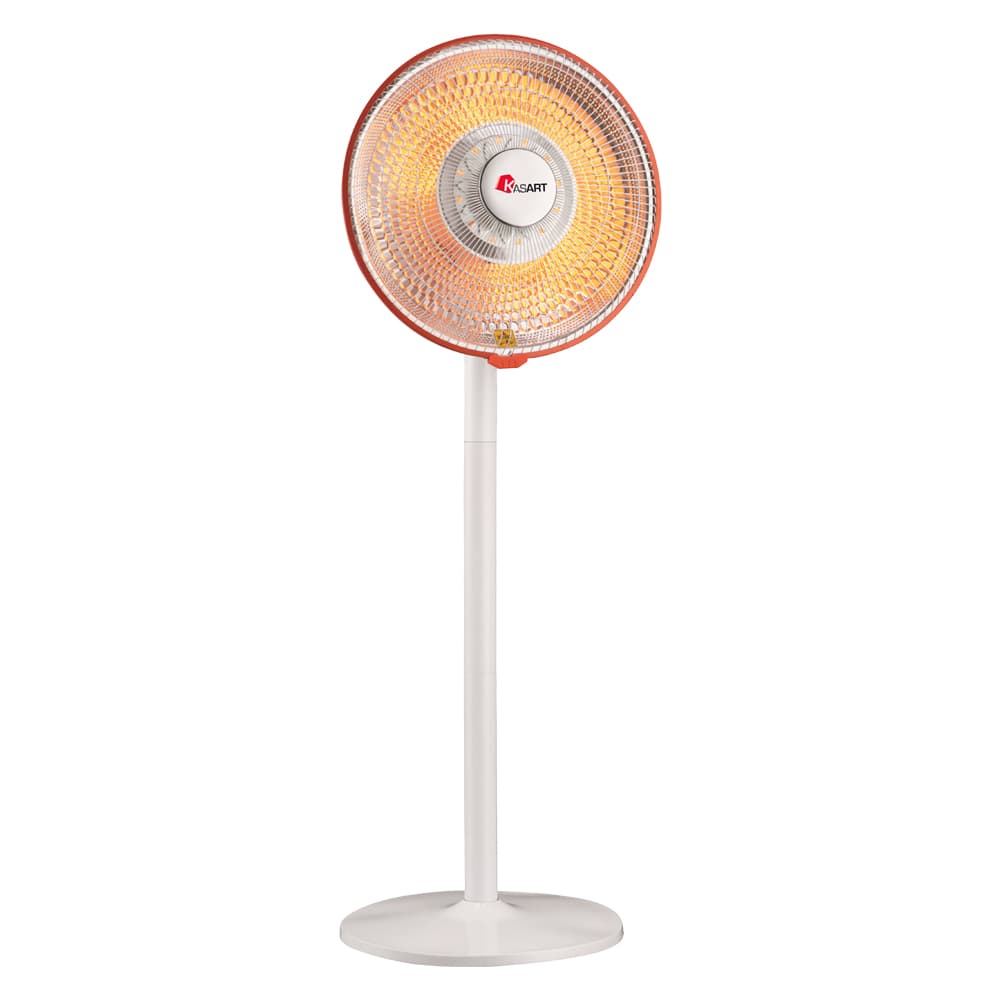 STUFA A PARABOLA CON PIANTANA mm 410 x 380 x h. 1070 - 500 / 1100 W