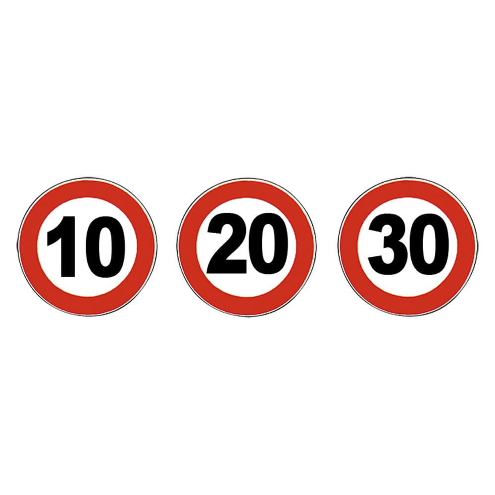 SEGNALE 'LIMITE MASSIMO DI VELOCITA'' fig. 50 Km/h 30