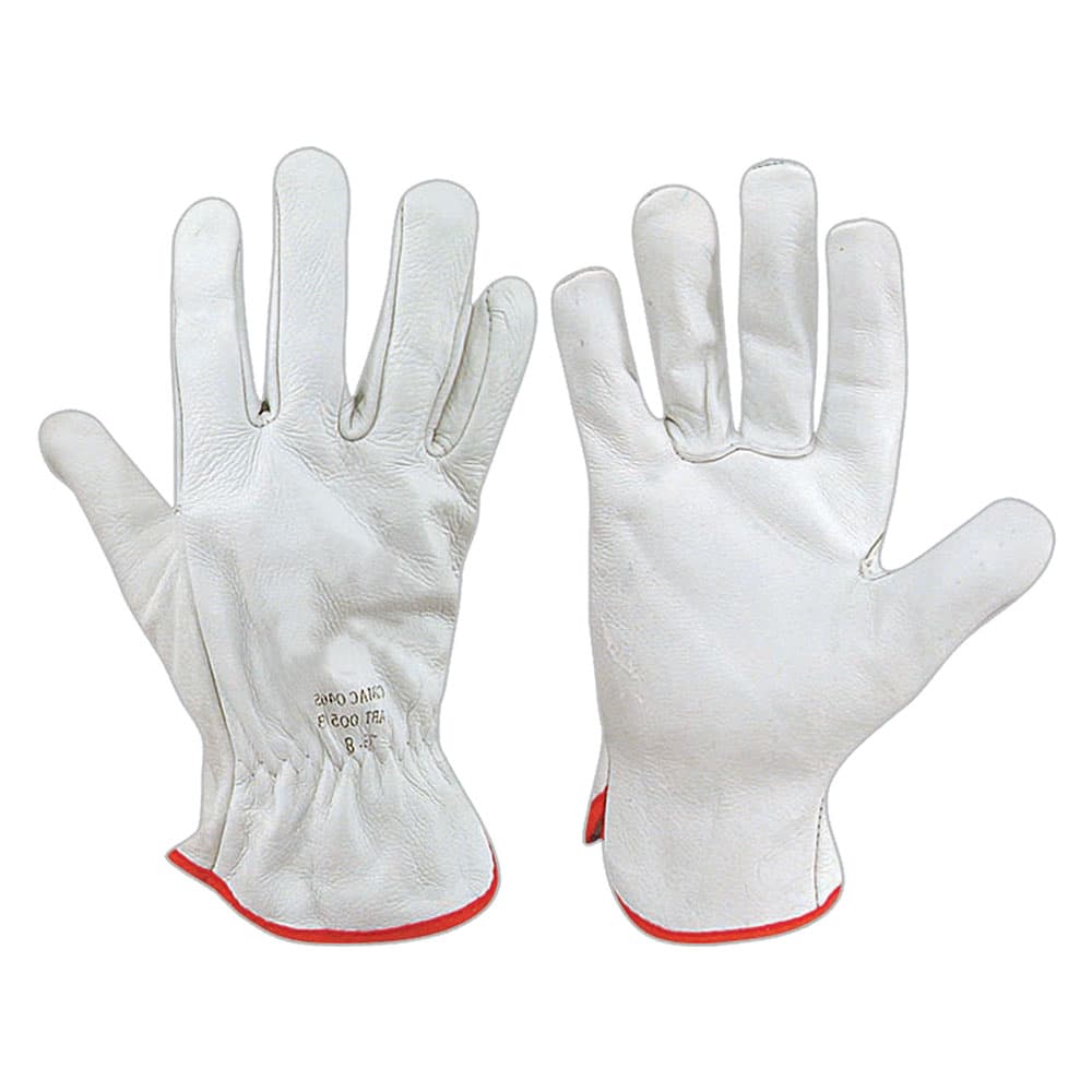 GUANTI PELLE FIORE DI BOVINO Tg. 8 (12 CP)
