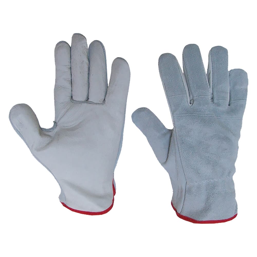 GUANTI PALMO PELLE DORSO CROSTA Tg.10 (12 CP)