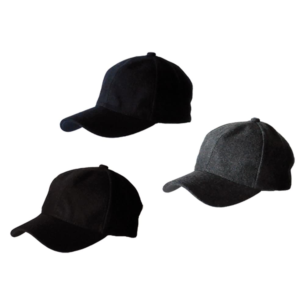 BERRETTO CON VISIERA felpato - 6 pezzi (6 PZ)