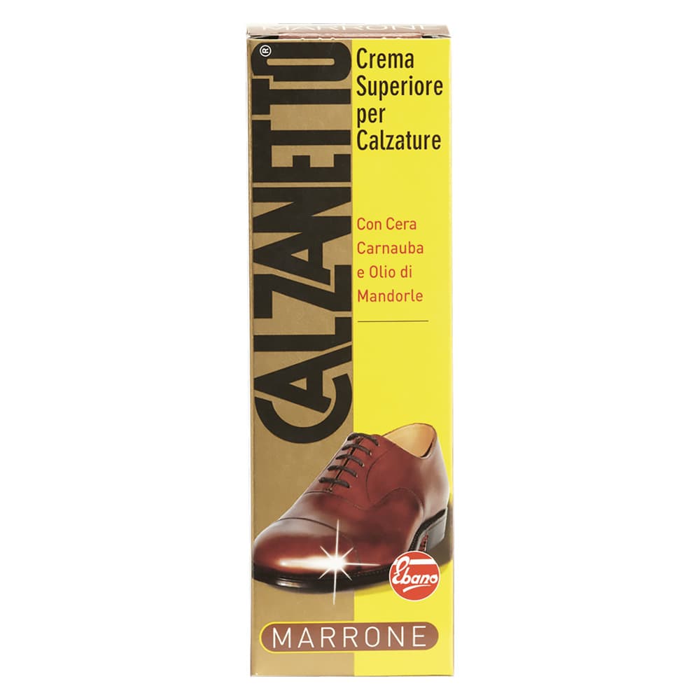 CREMA LUCIDA SCARPE 'SUPERIORE' colore marrone (6 PZ)