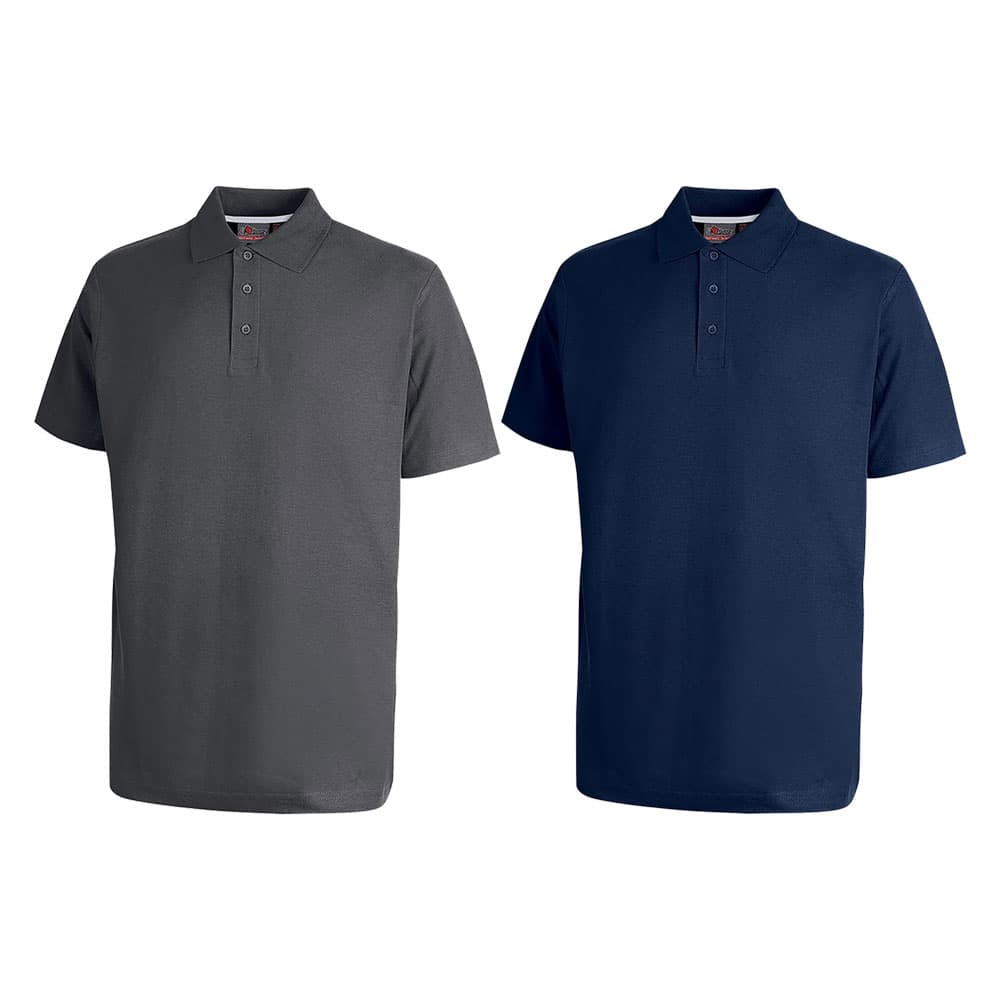 POLO 'TONGA' taglia  L - deep blue (5 PZ)