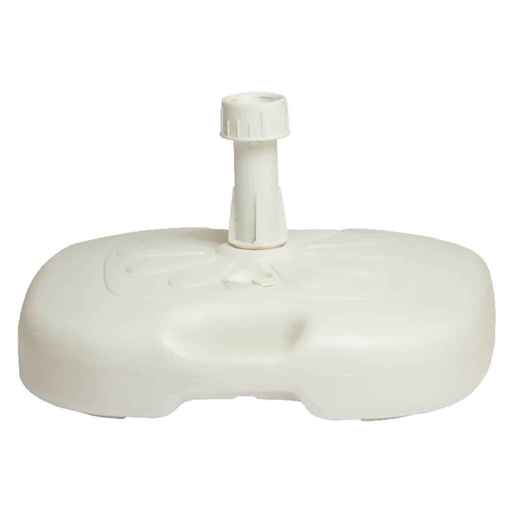 BASE PLASTICA PER OMBRELLONE CON MANIGLIE 45 x 45 - capacità 20 lt.