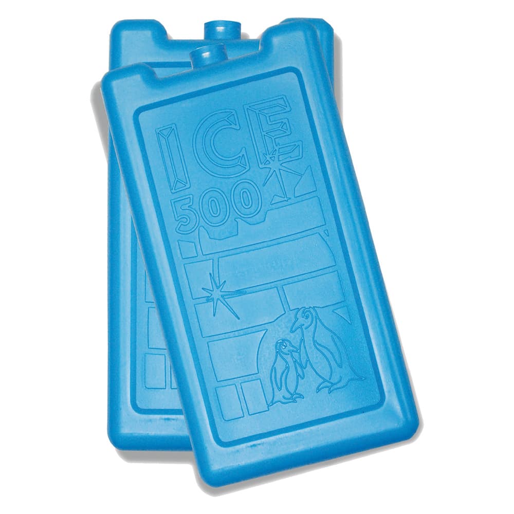 MATTONELLA GHIACCIO PER CONTENITORI TERMICI 'ICE 5 2 pezzi x 500 gr. - cm 9,5 x 4 x h.17 (singolo pezzo) (10 CF)