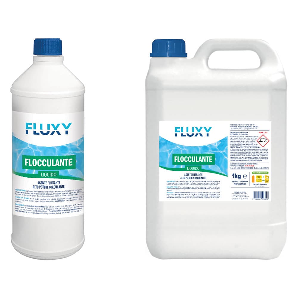 FLOCCULANTE LIQUIDO Kg. 1 - flacone (12 PZ)