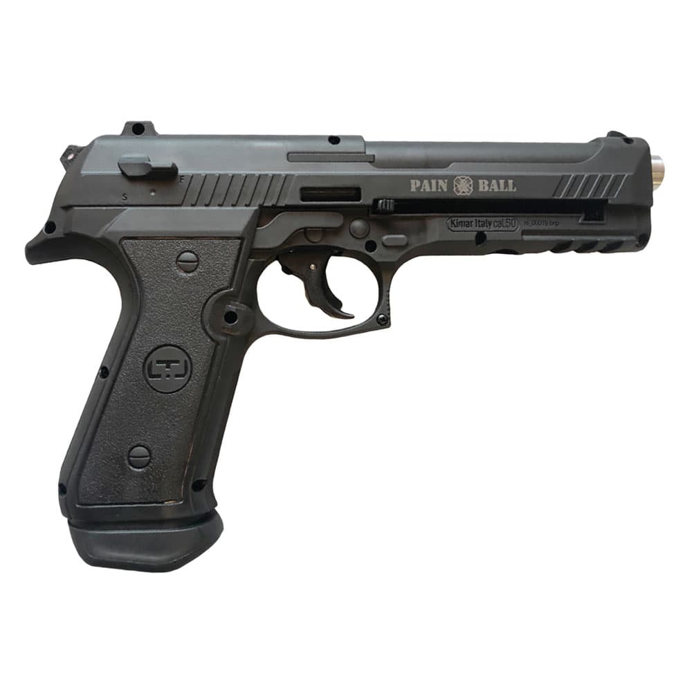 PISTOLA A SALVE PER DIFESA ABITATIVA 'ALFA' mod. '528' calibro 50 - potenza 12,7 Joule