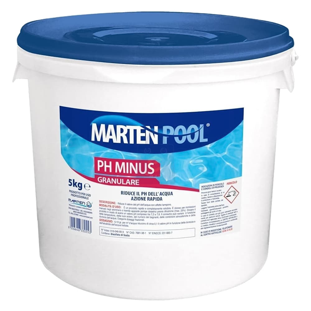 CORRETTORE GRANULARE 'PH MINUS' Kg. 5