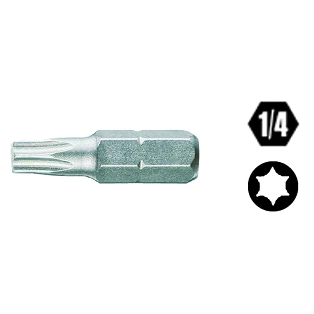 INSERTI PER AVVITATORI ART. 861 TX/C Tx 27 mm 25 (10 PZ)