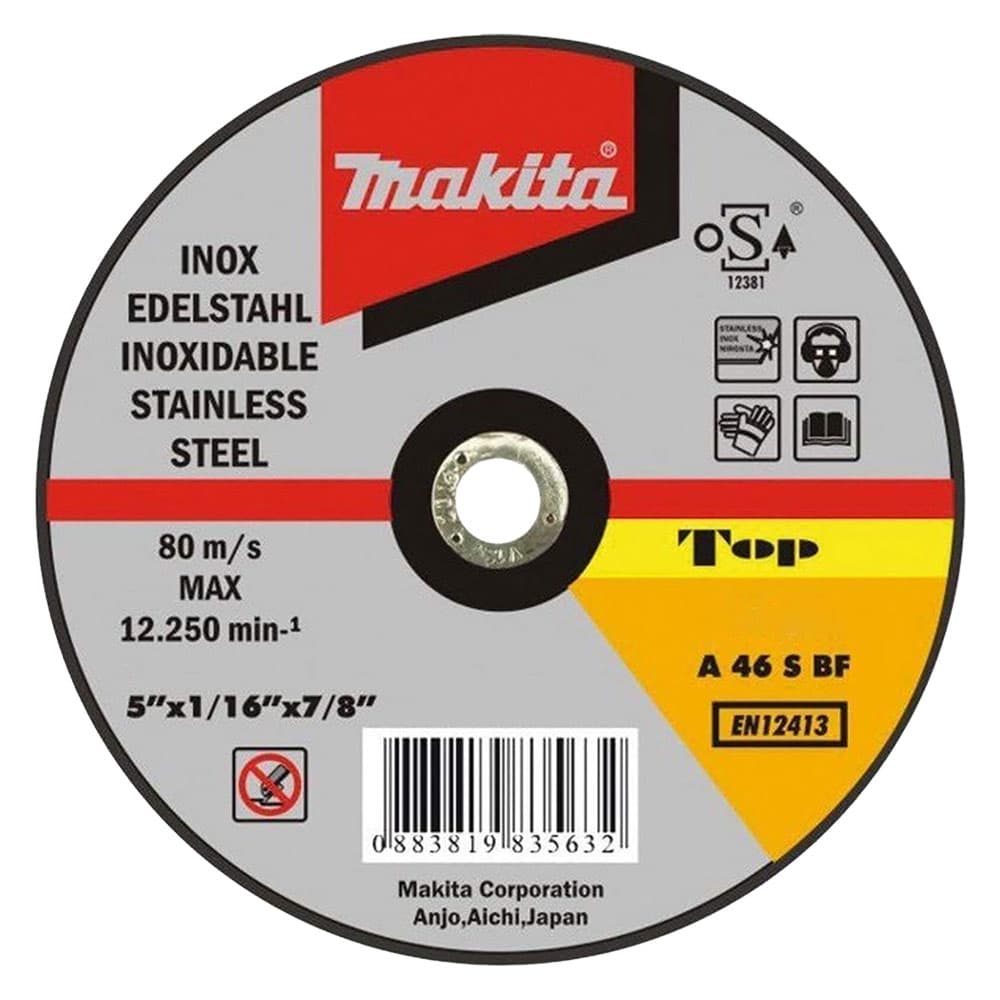 DISCHI DA TAGLIO ULTRASOTTILI 'MAKITA' ø mm 115 x  1,6 (50 PZ)