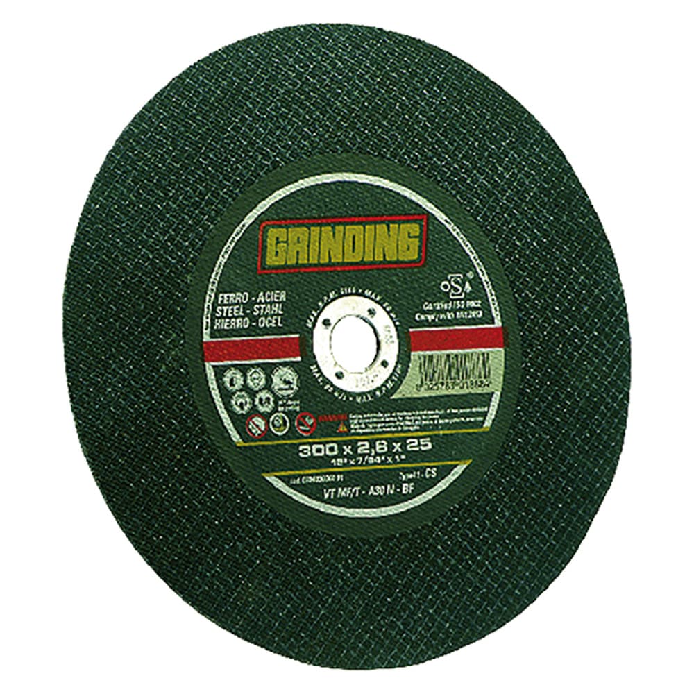 MOLA ABRASIVA PER FERRO ø 300 x 3,5 - foro mm 30 (5 PZ)