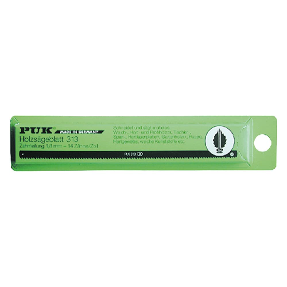 LAMA PER LEGNO ORIGINALE 'PUK' mm 150 (12 PZ)