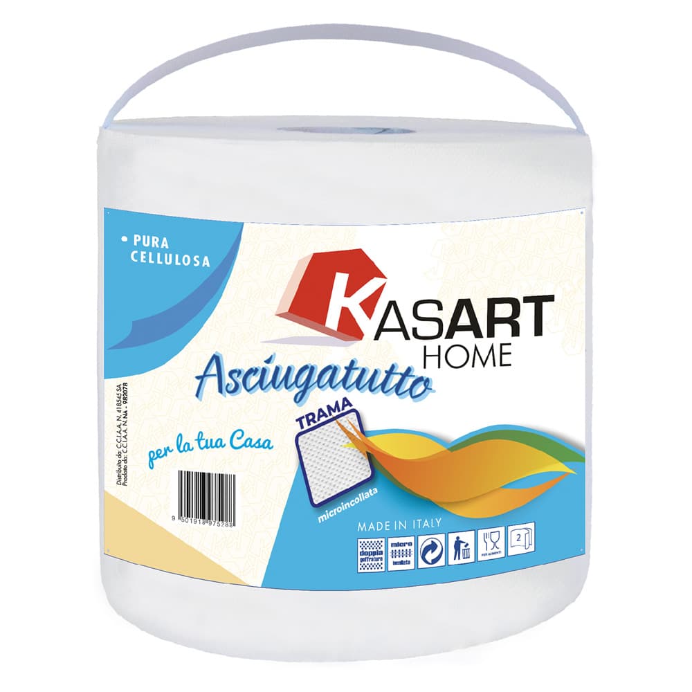 BOBINA CARTA 'ASCIUGATUTTO HOME' kg 0,706 a rotolo circa (prezzo singolo rotolo) (2 RT)