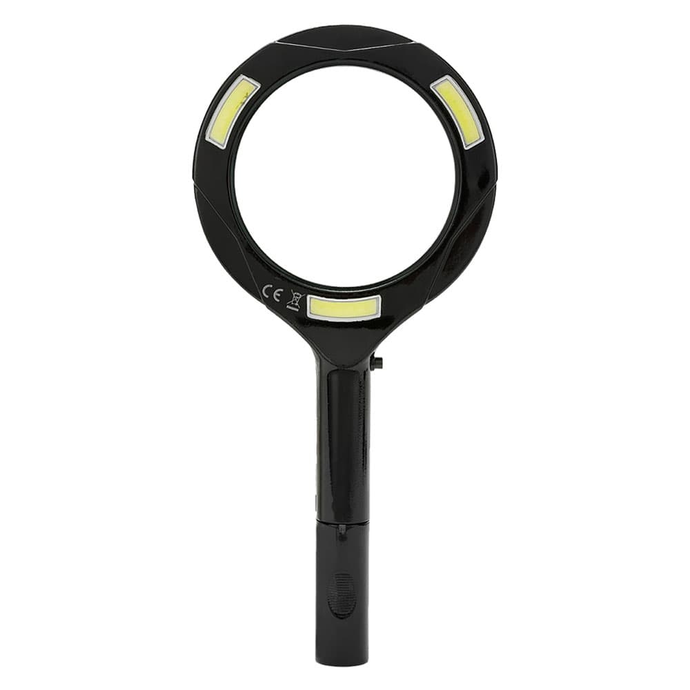 LENTE DI INGRANDIMENTO LUMINOSA 3 led - 80 lumen (12 PZ)