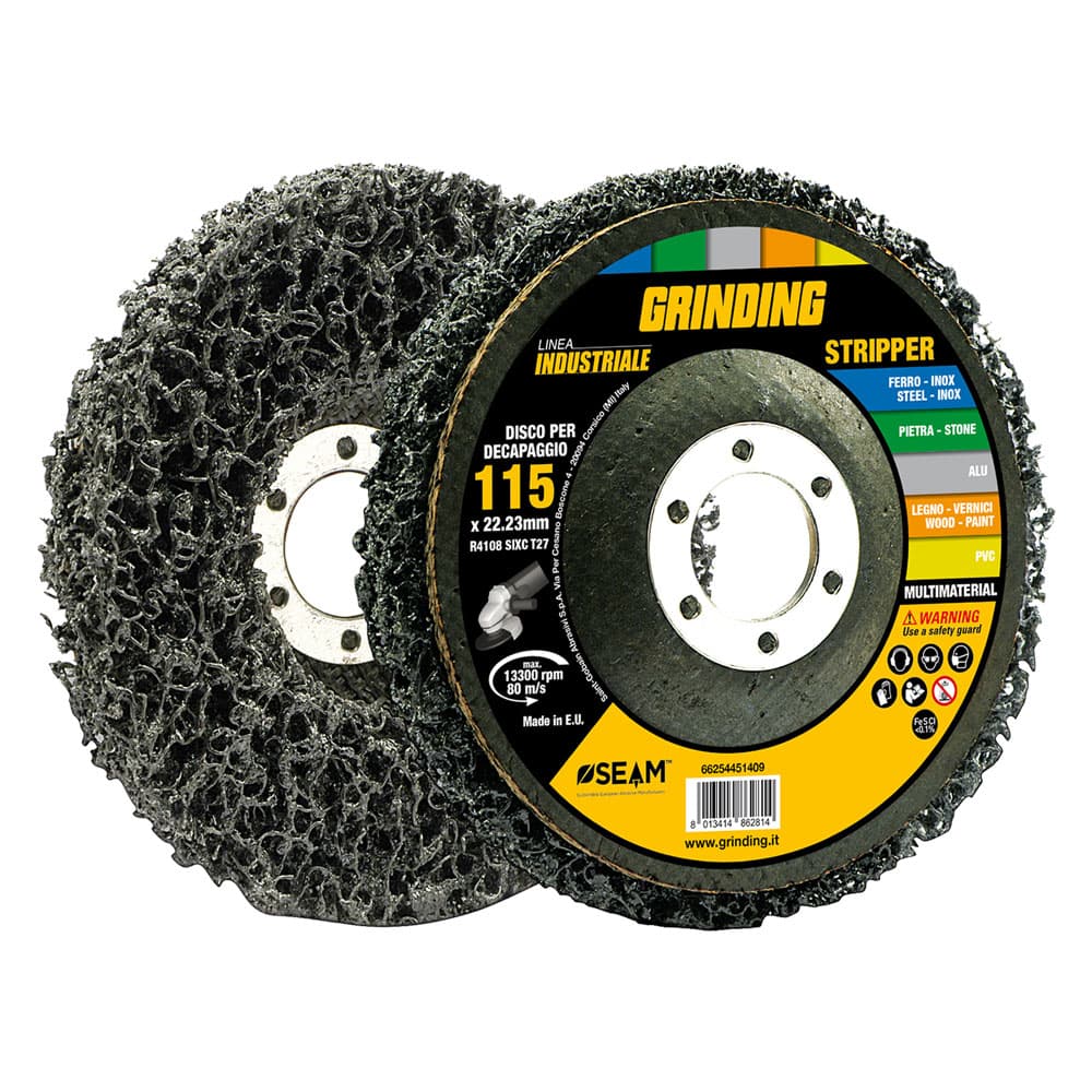 DISCO PULITURA IN NYLON MULTIMATERIALI 'GRINDING LINEA INDUSTRIALE' ø 115 (10 PZ)