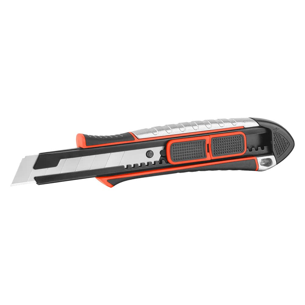 CUTTER AUTOBLOCCANTE 'UNK 2 IN 1' lama mm 25 - corpo alluminio