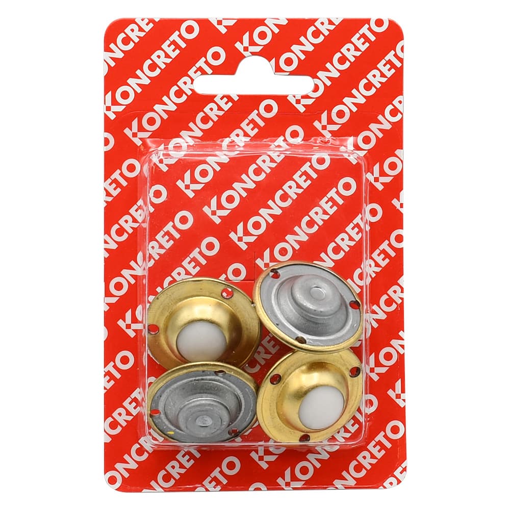 ROTELLA A SFERA CON PIASTRA mm. 30 - pz. 4