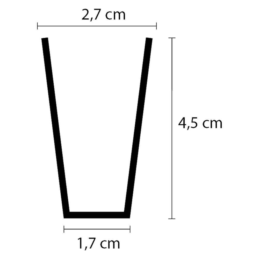 TRAVERSINA A SCATTO PER CONTROSOFFITTI mt 4 (8 PZ)