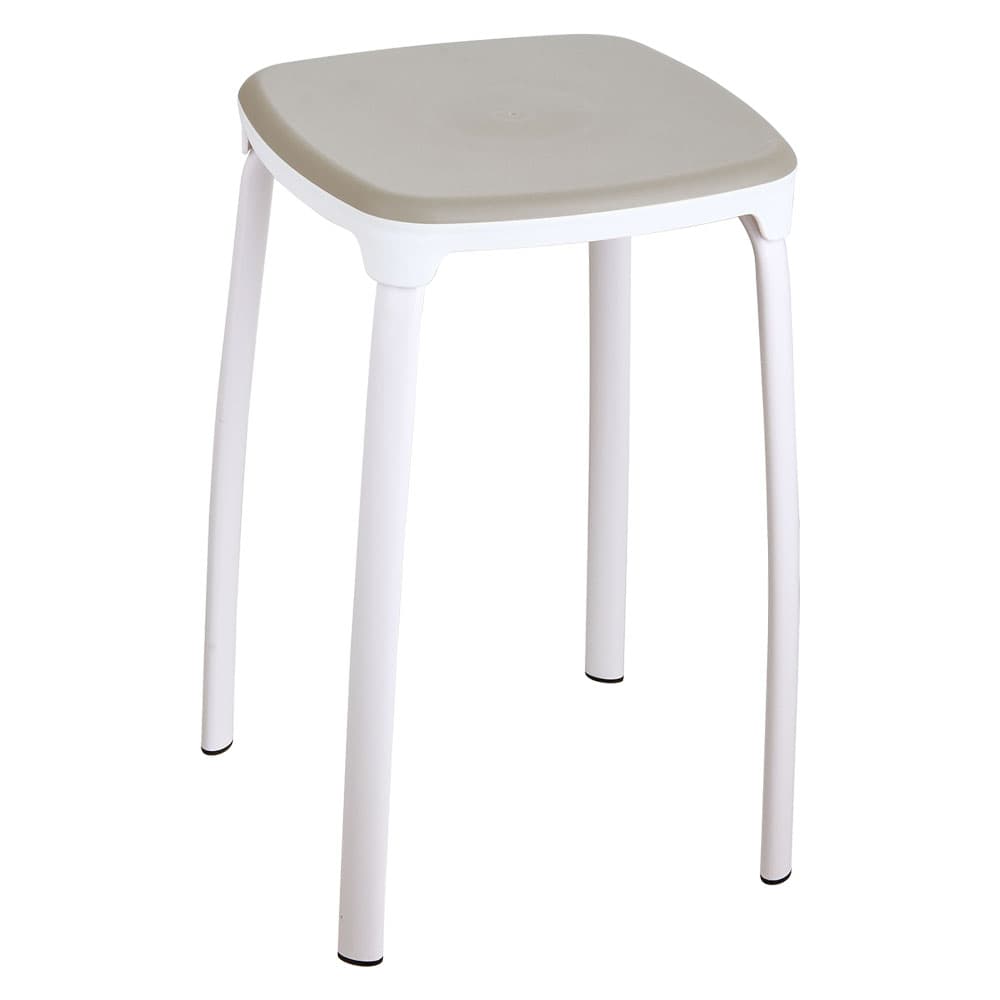 SGABELLO DA BAGNO seduta grigio tortora