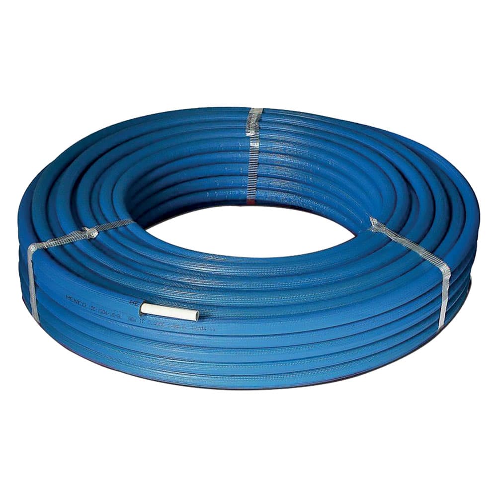 TUBO MULTISTRATO RIVESTITO PEXB/AL/PEXB Ø 20 x 2 - rotolo 50 metri - BLU